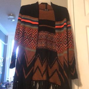 Cardigan long sweater